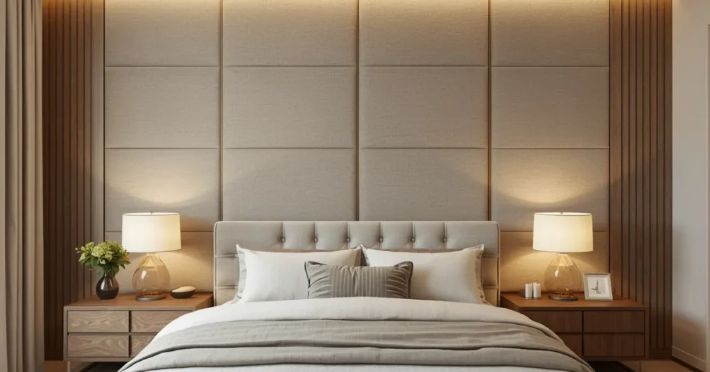A Textured Fabric Panel