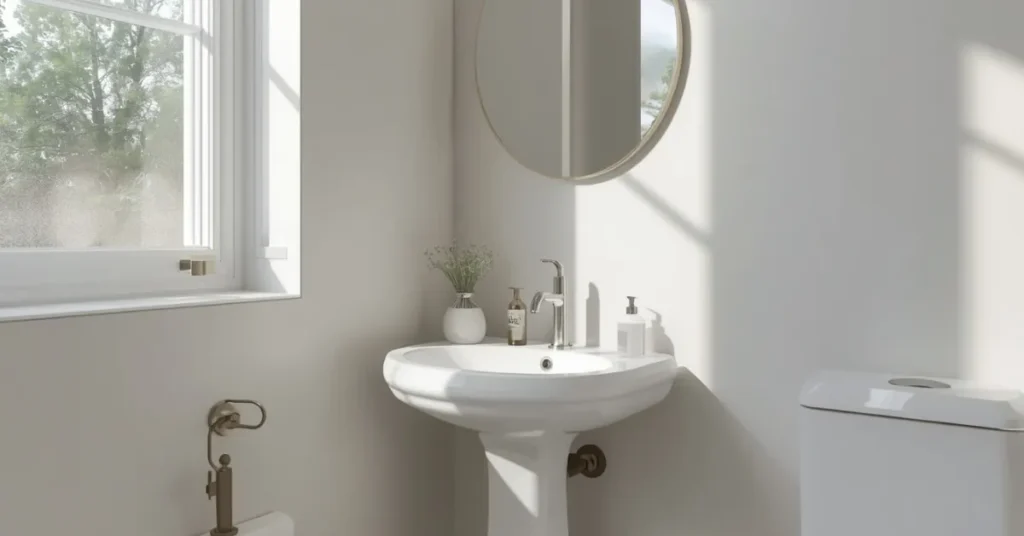 Add a Corner Sink to Free Up Walking Room
