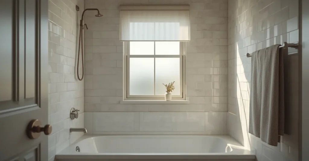 Add a Window Above the Tub or Shower