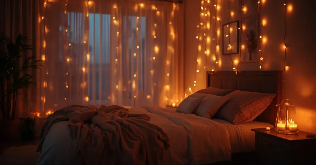 Add Romantic, Soft Lighting
