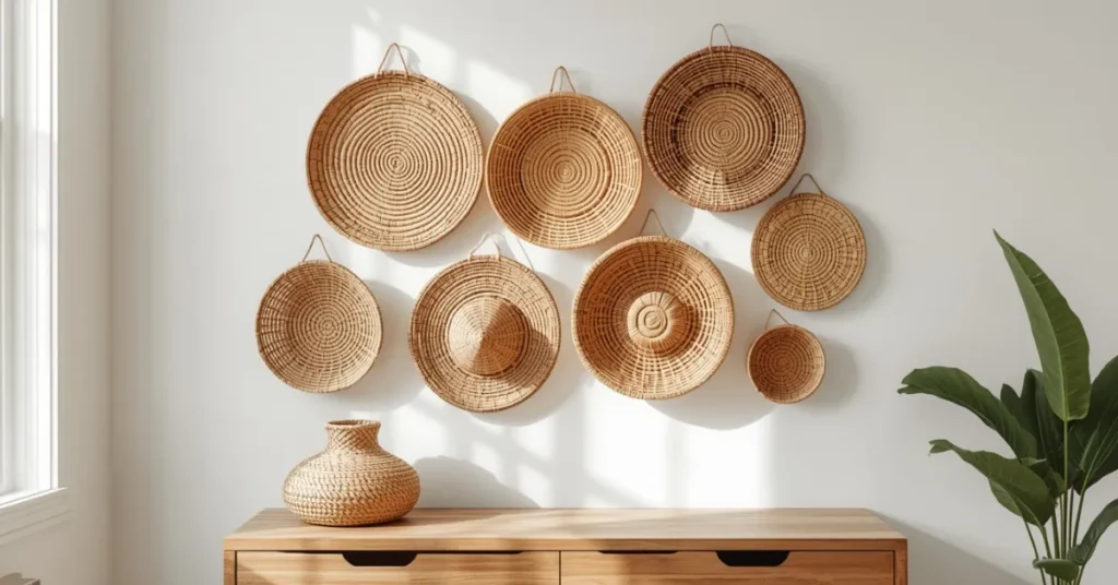 Affordable Woven Wall Baskets