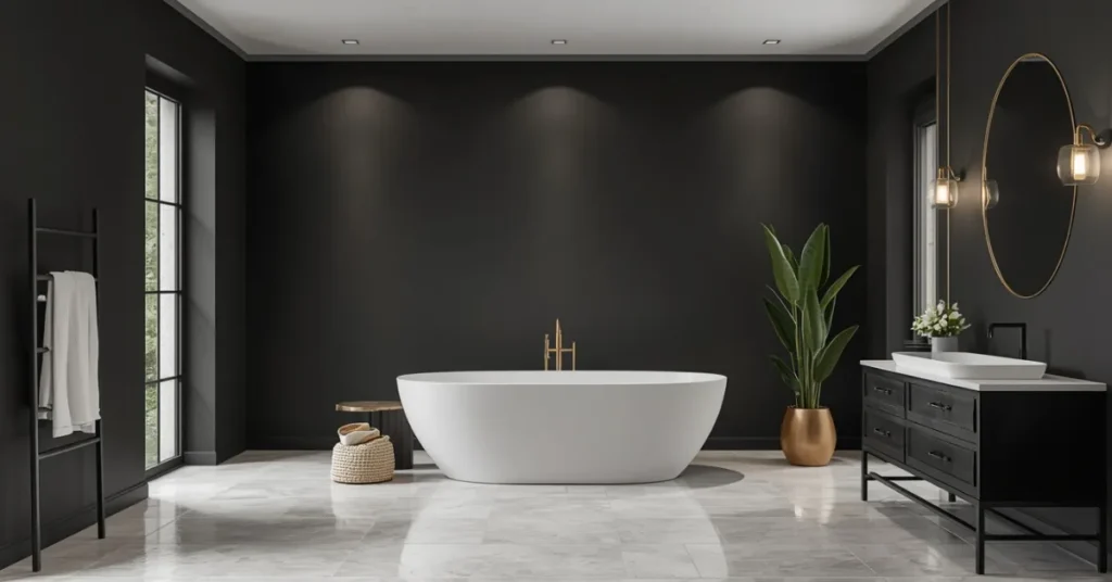 Airy Moody Bathroom Balance