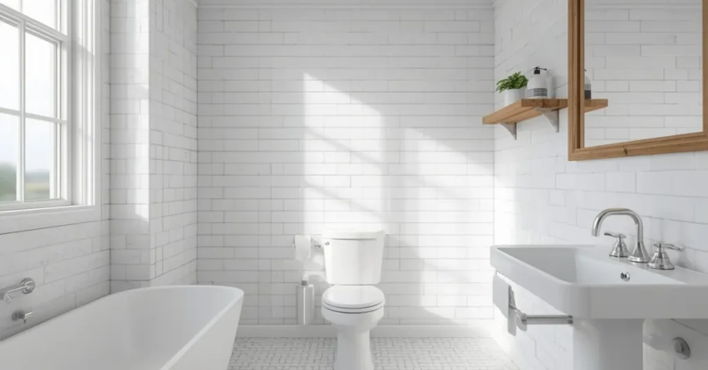 All-White Dream Bathroom