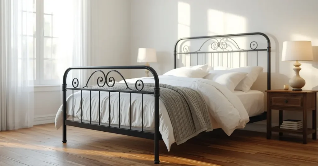 Black Iron Bed Frame
