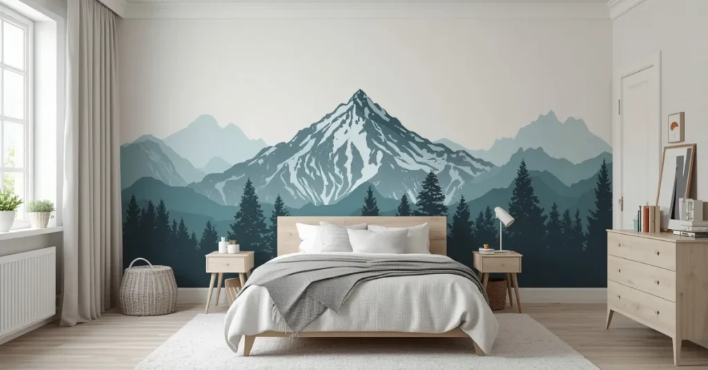 Bold Graphic Wall Mural