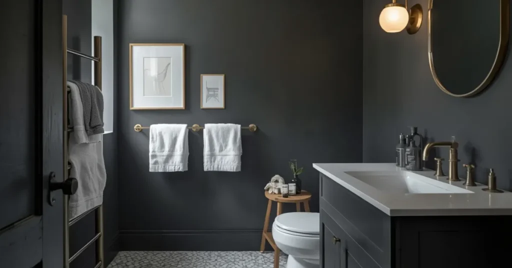 Charcoal Walls for Instant Drama