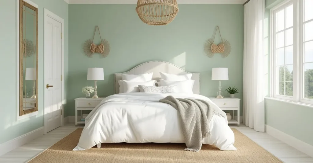 Coastal Green Bedroom