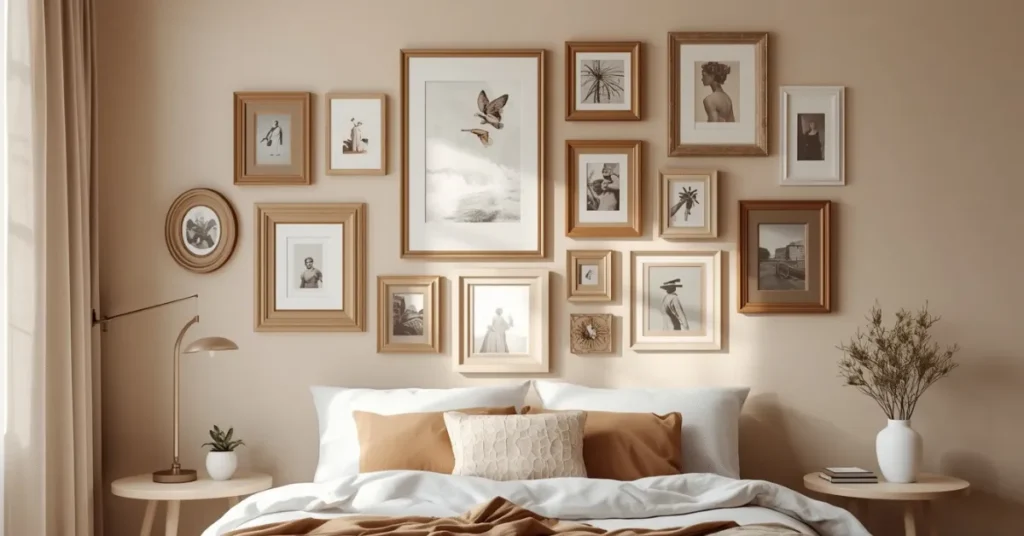 Create a Gallery Wall with Thrifted Frames