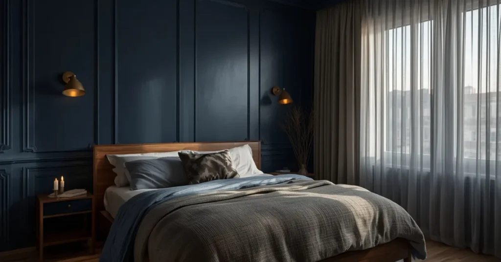Deep Navy Blue