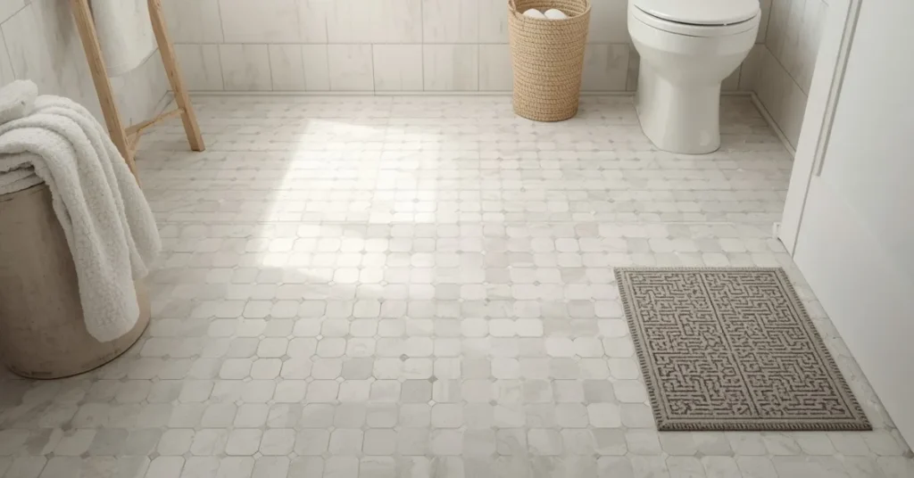 DIY-Friendly Peel and Stick Floor Tile