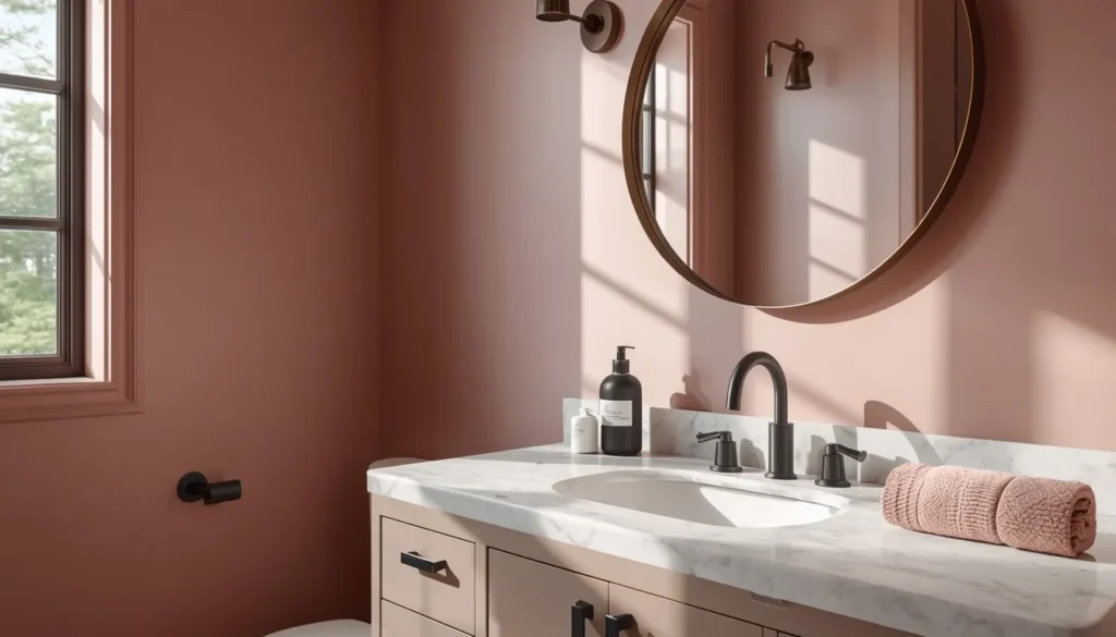 Dusty Rose for a Soft, Romantic Touch