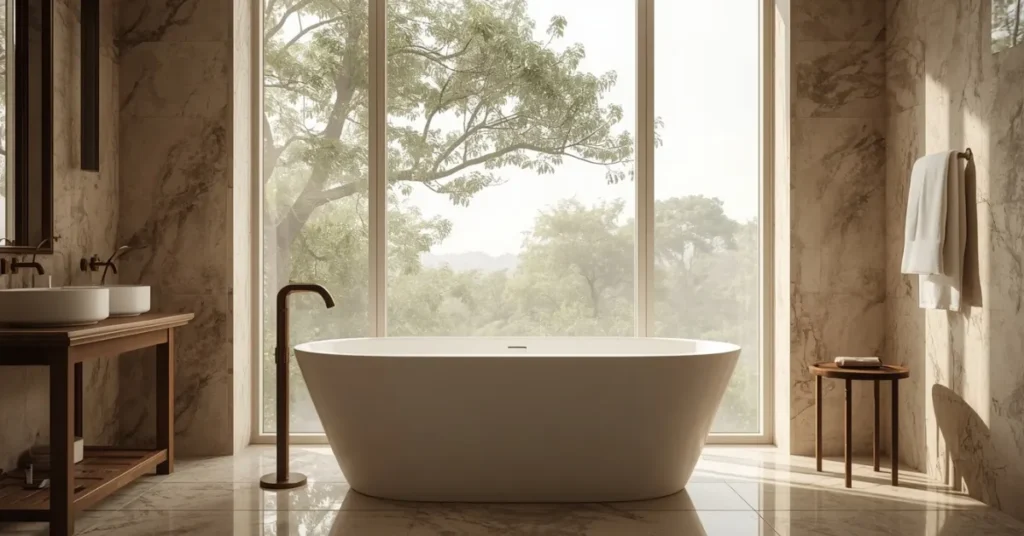 Freestanding Soaking Tub Splurge