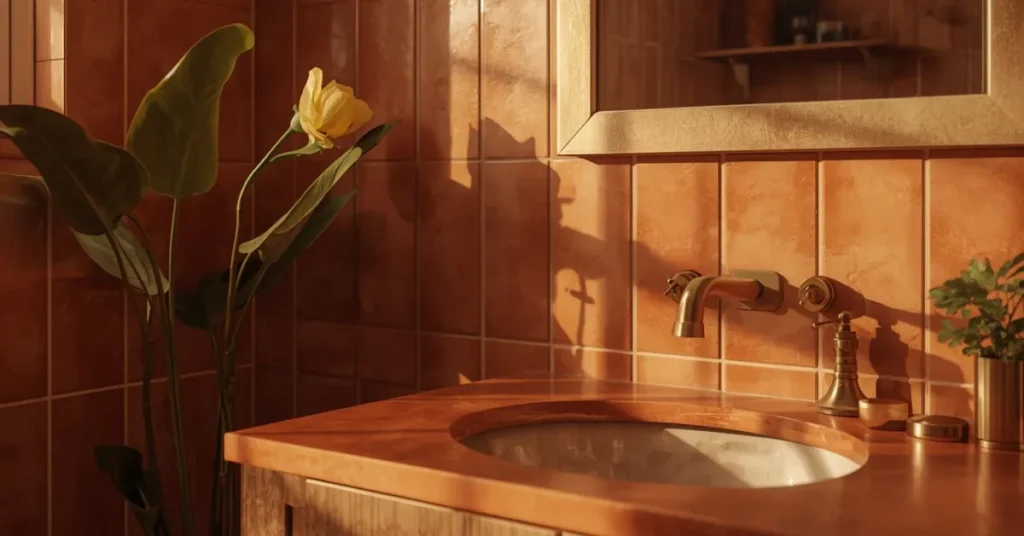 Go Bold with Terracotta and Brass