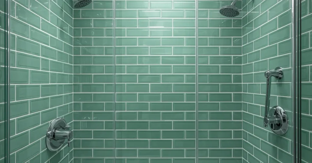 Green Subway Tile for a Fresh Classic Style