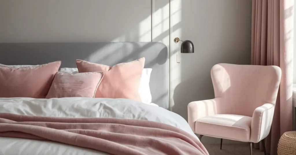 Grey and Blush Pink Combo