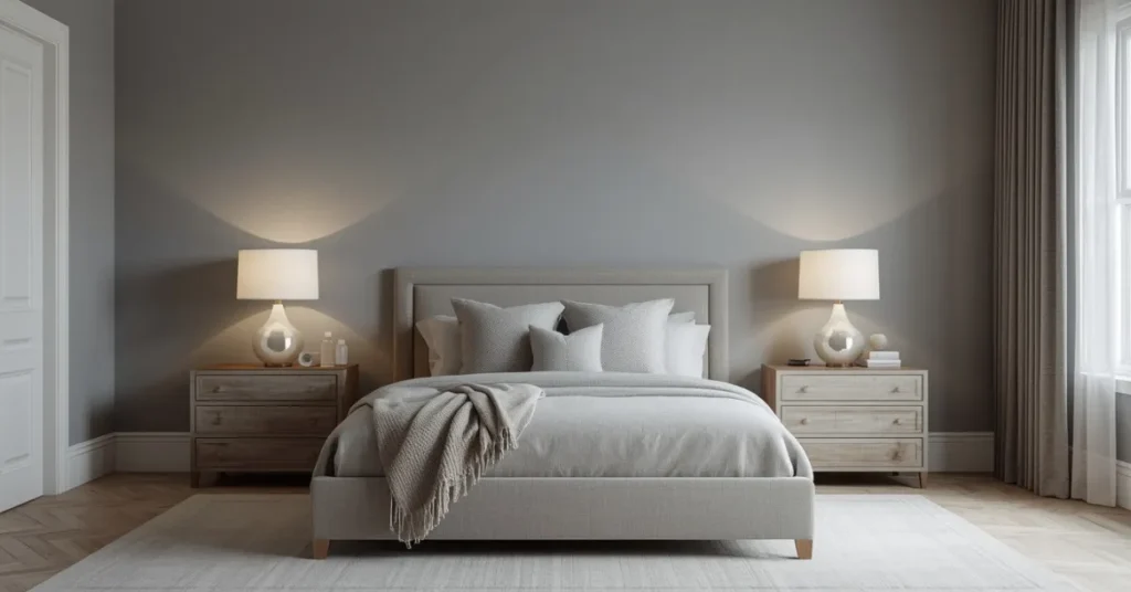 Grey Bedroom for Couples