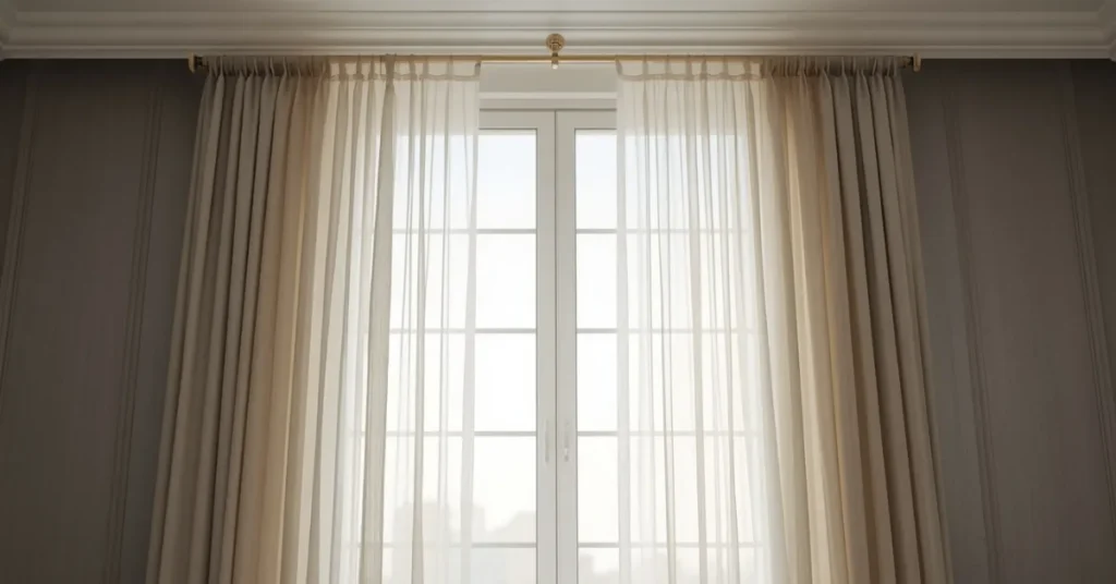 Hang Your Curtains Higher Than the Window