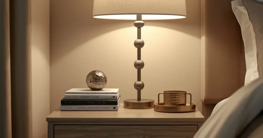 Keep Nightstands Styled, Not Cluttered