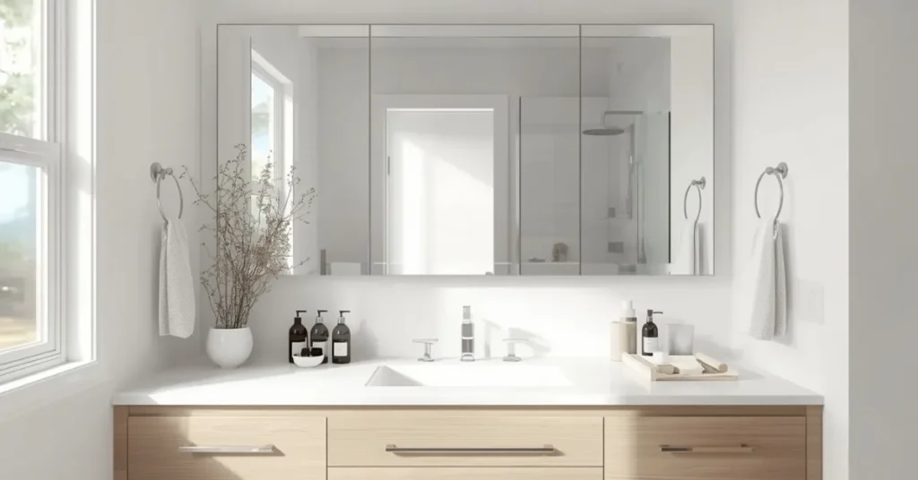 Large Mirror to Bounce Light