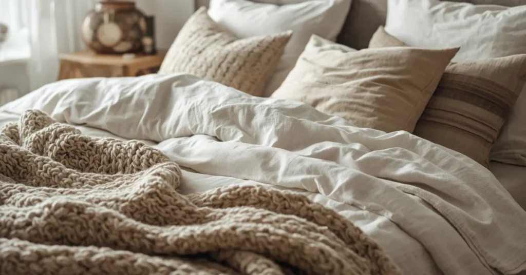 Layered Bedding for Instant Comfort