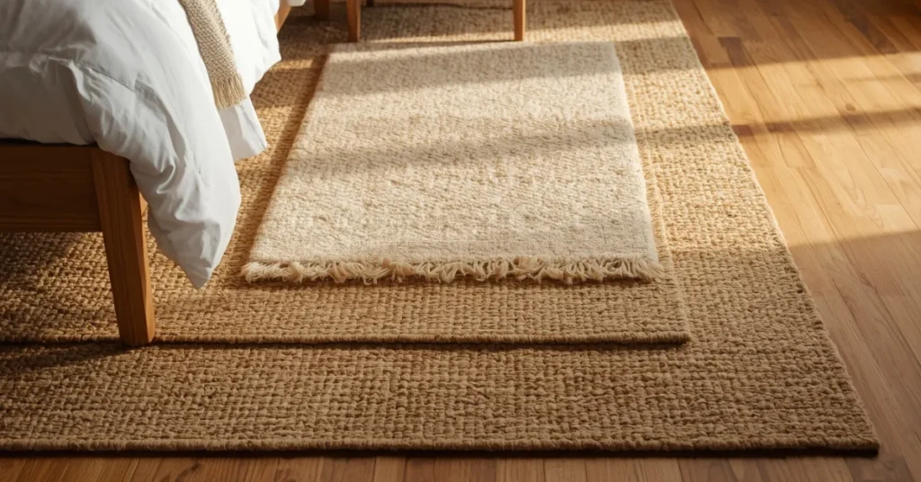 Layered Jute Rugs