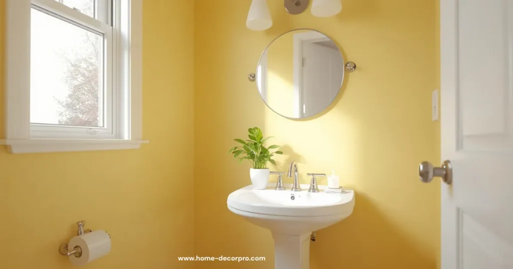 Lemon Yellow for a Cheerful