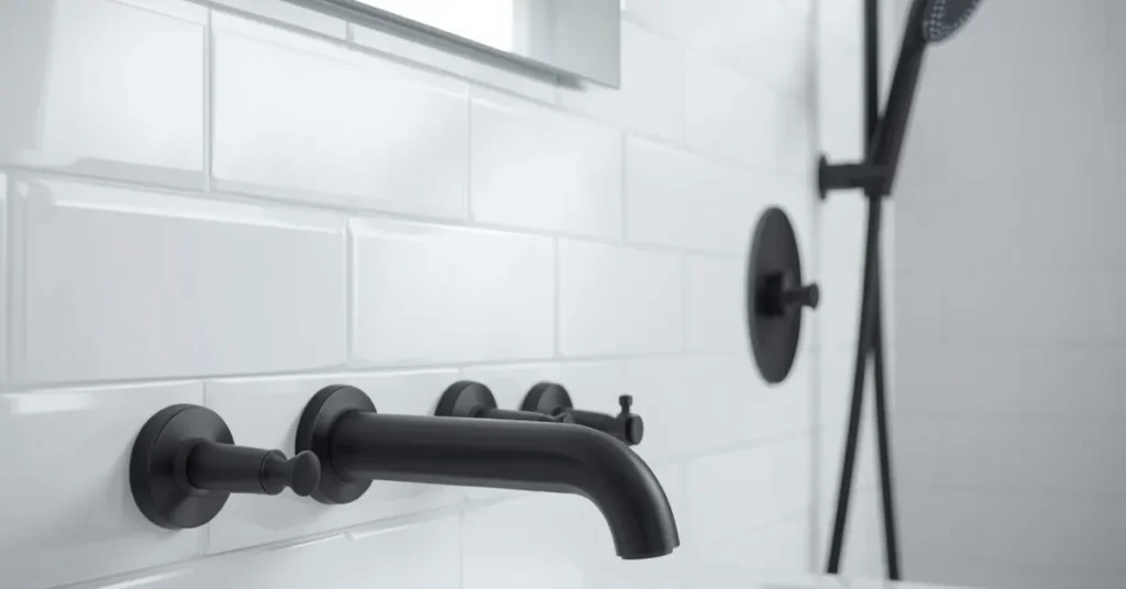 Matte Black Fixtures