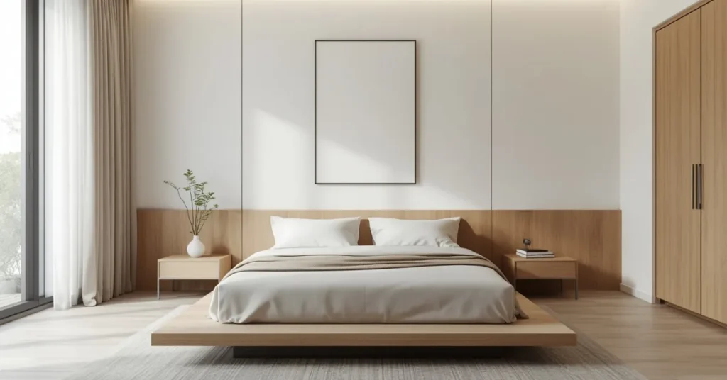 Minimalist Platform Bed
