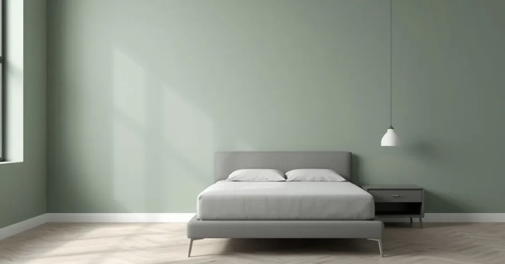 Minimalist Sage and Grey Retreat