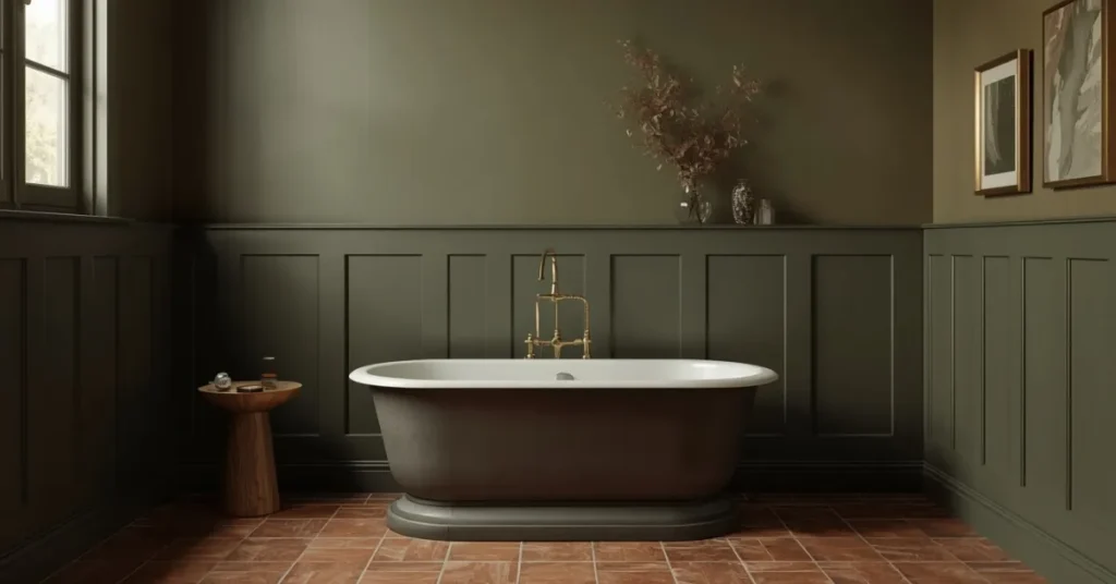 Mix a Moody Olive and Clay Palette