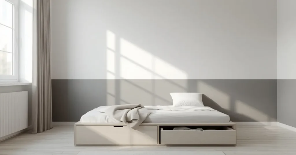 Modern Minimalist Boys Bedroom