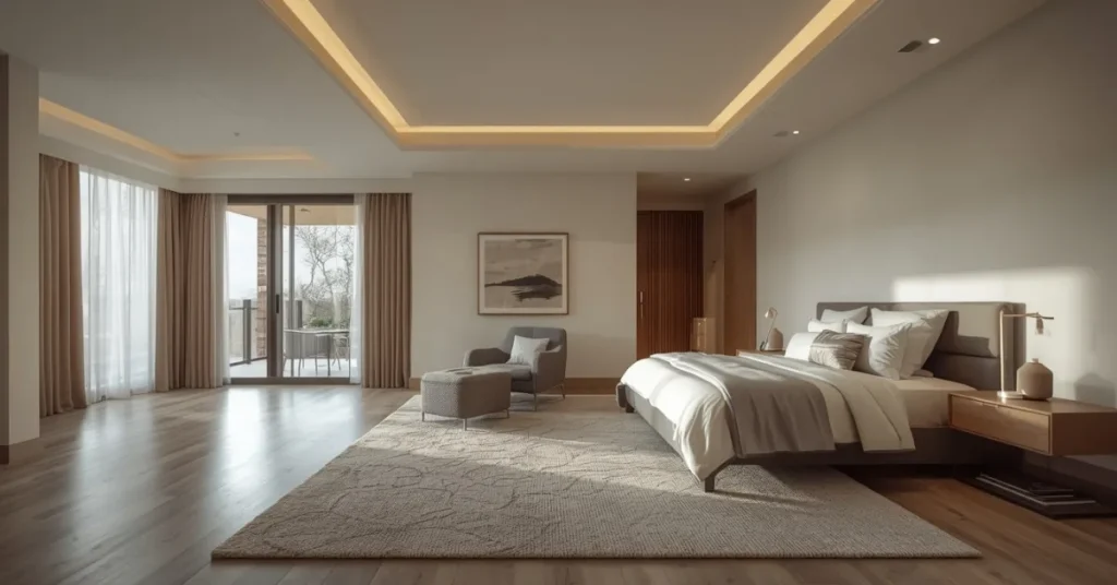 Open Plan Bedroom Suite