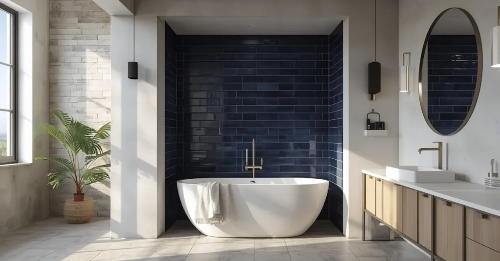 Open Plan Coastal Bath Nook
