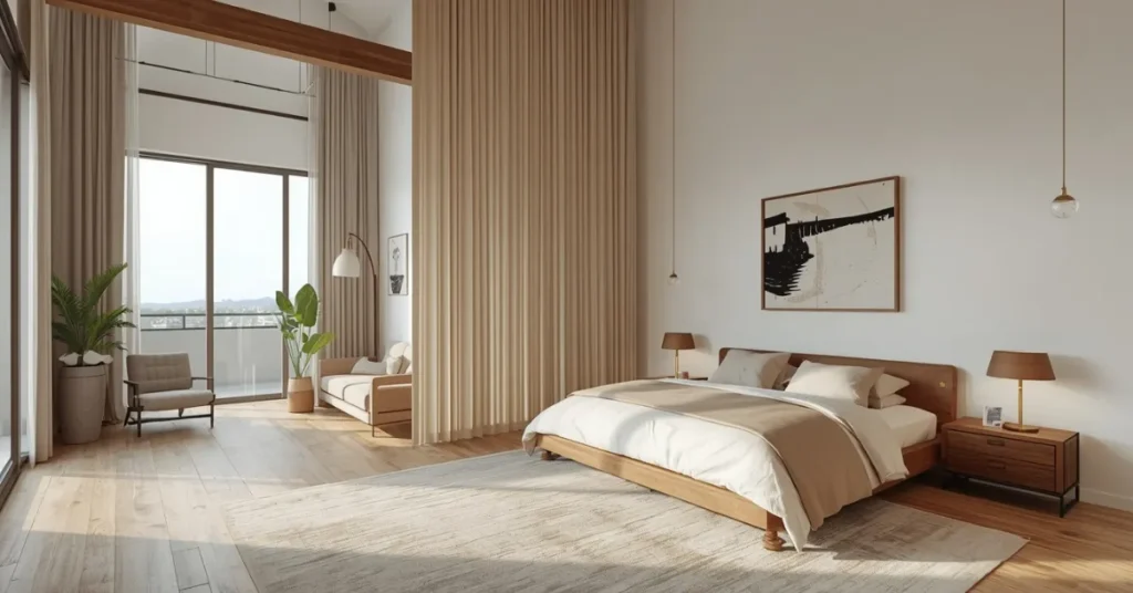 Open Plan Loft Bedroom