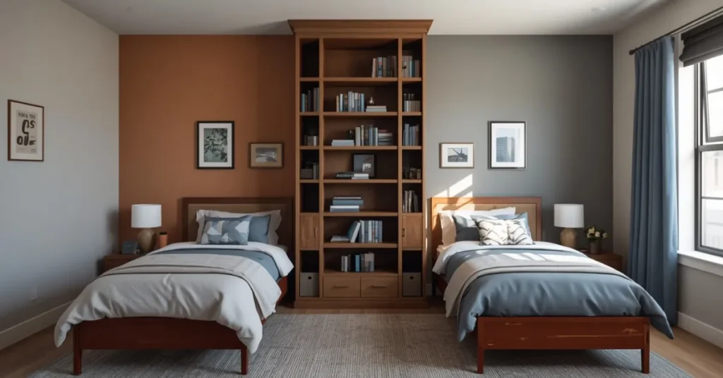 Open Plan Shared Bedroom