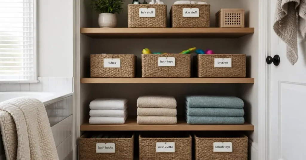 Open Shelving for Easy Reach