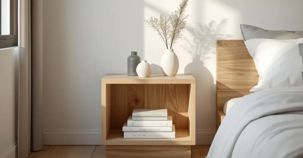 Open Shelving Nightstands
