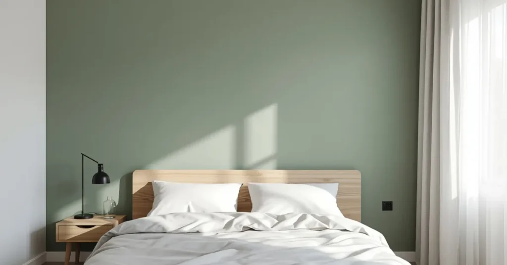 Paint One Wall in Soft Sage Green