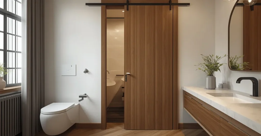Pocket Door Instead of a Swinging Door
