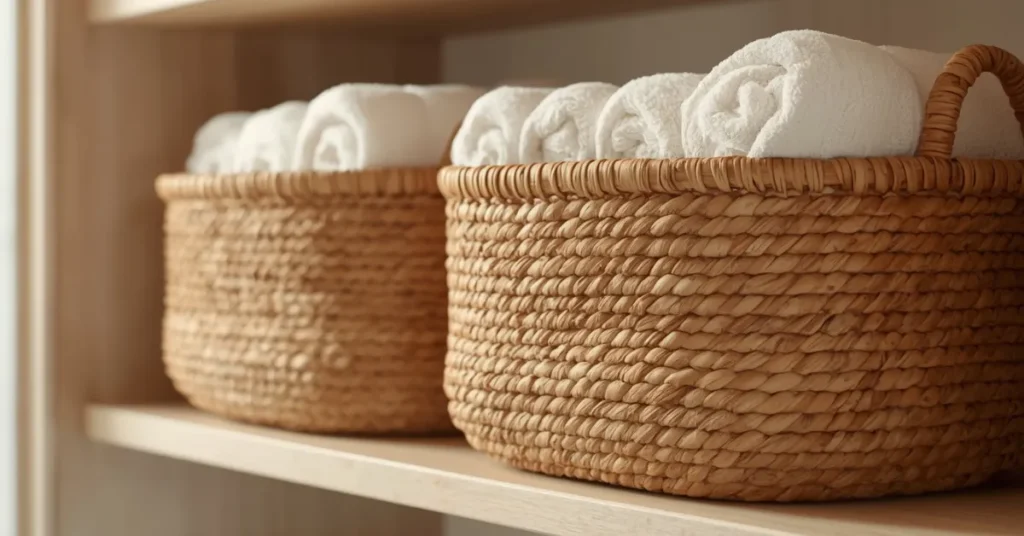 Rattan Storage Baskets