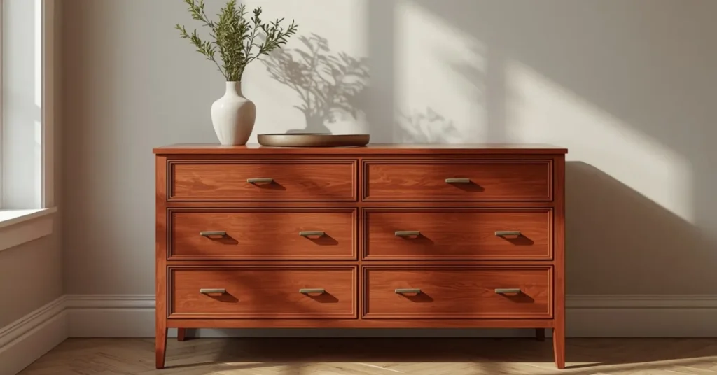 Repaint an Old Dresser in a Bold Color