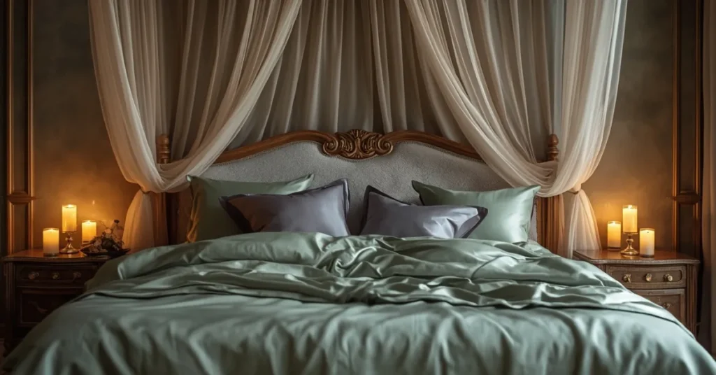 Romantic Sage Green Bedroom