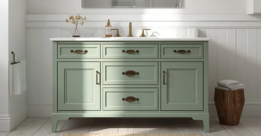 Sage Green Cabinets