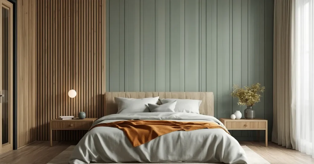 Sage Green Panel Walls