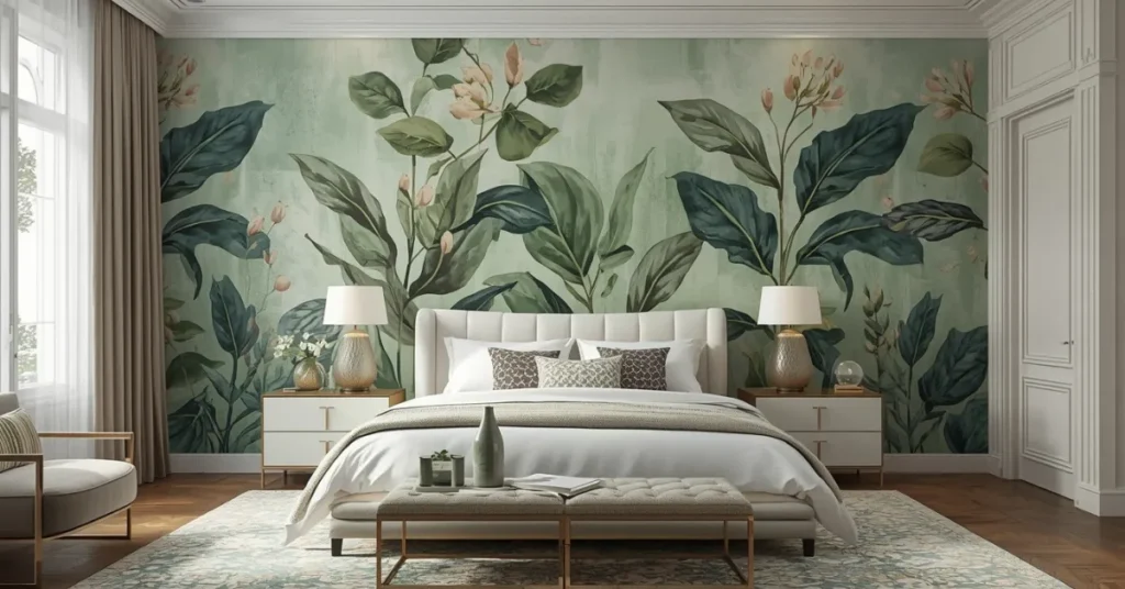 Sage Green Splurge Bedroom