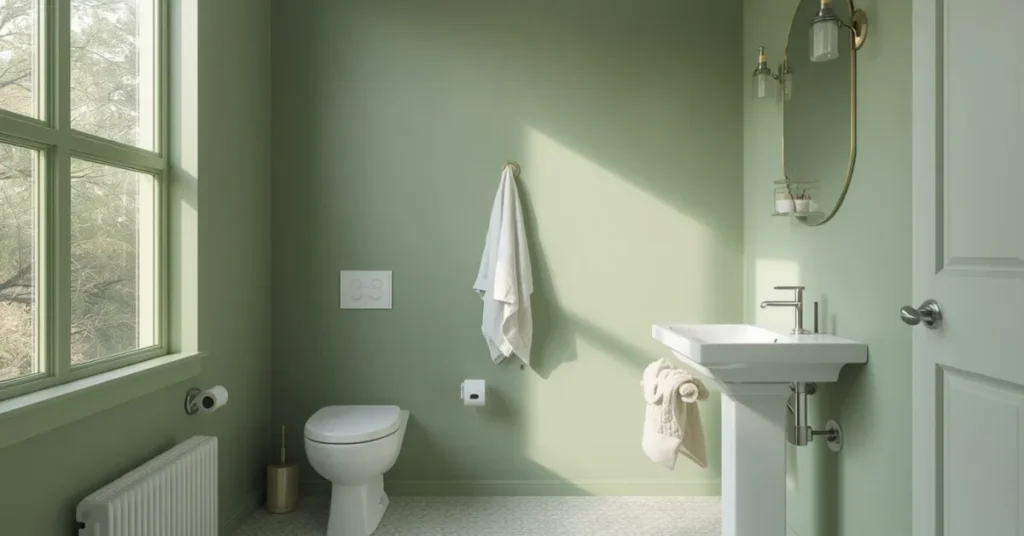 Sage Green Walls for a Calm Mood