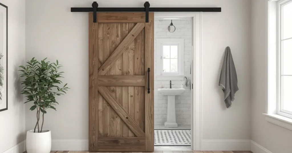 Sliding Barn Door for Character