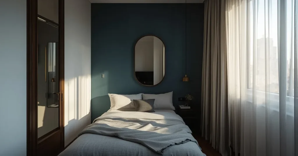 Small Bedroom Moody Makeover