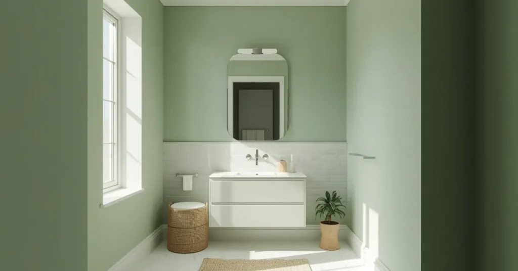 Small Green Bathroom Ideas for Tight Spaces