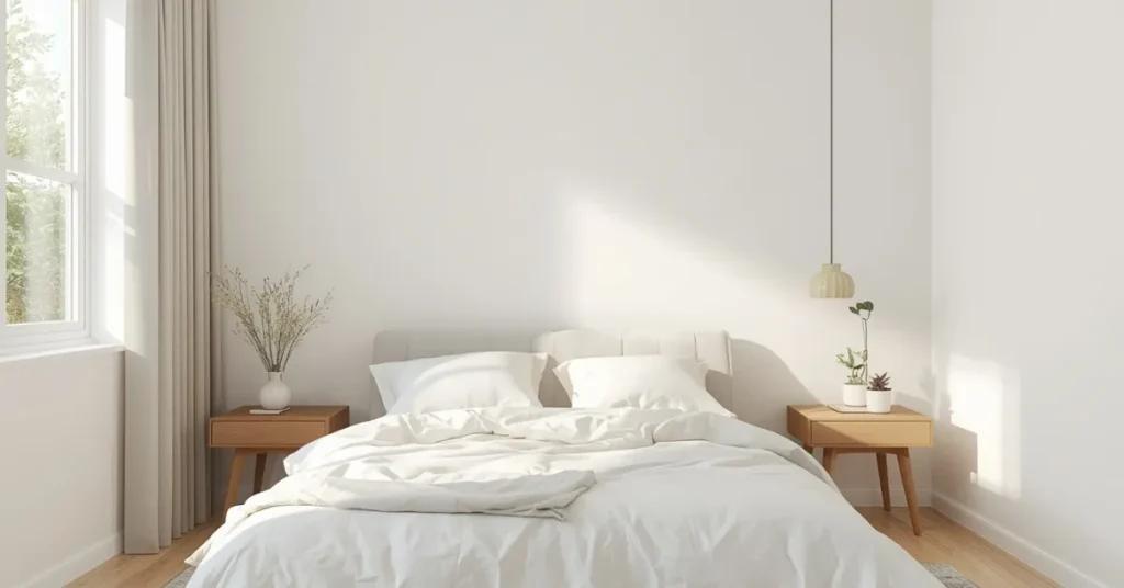 Small Space Aesthetic Bedroom